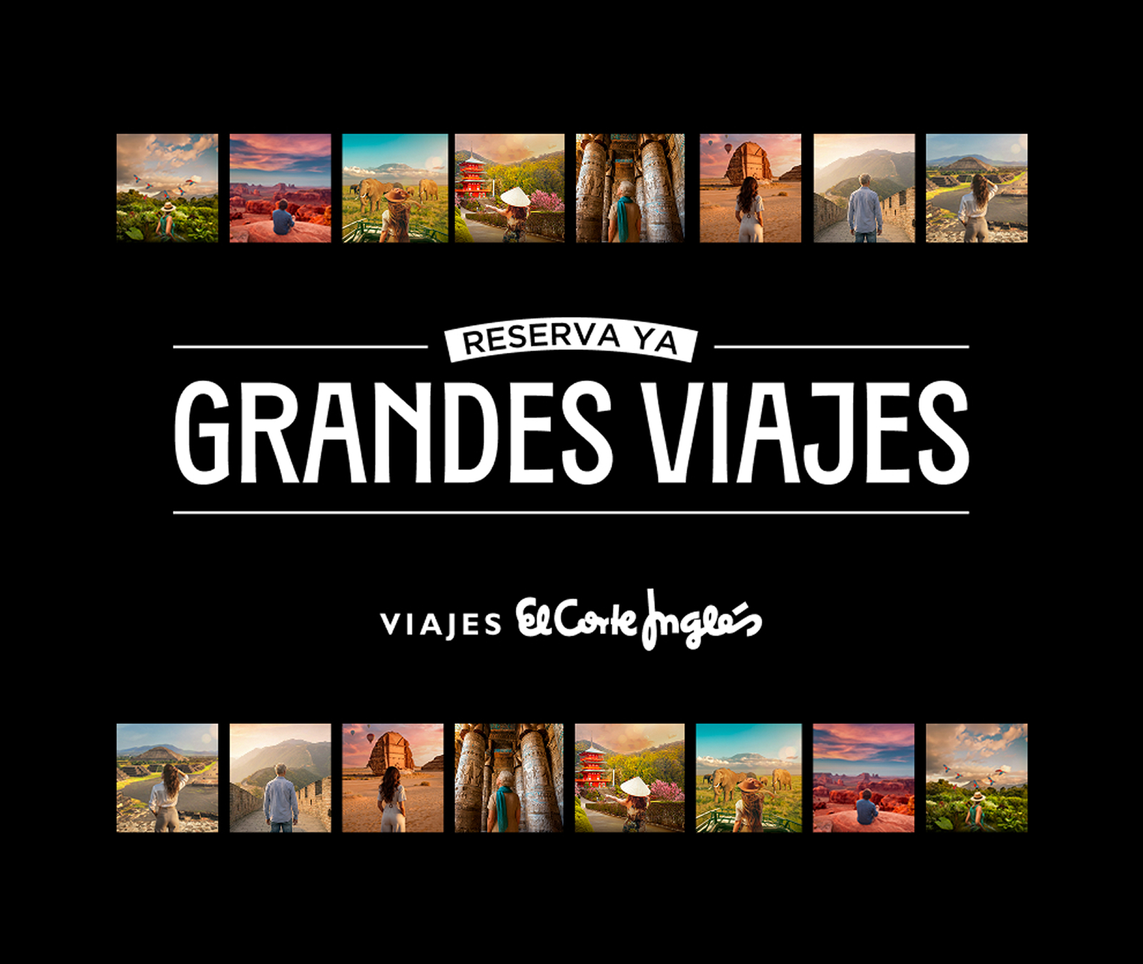 Pieza audiovisual para Viajes El Corte Inglés