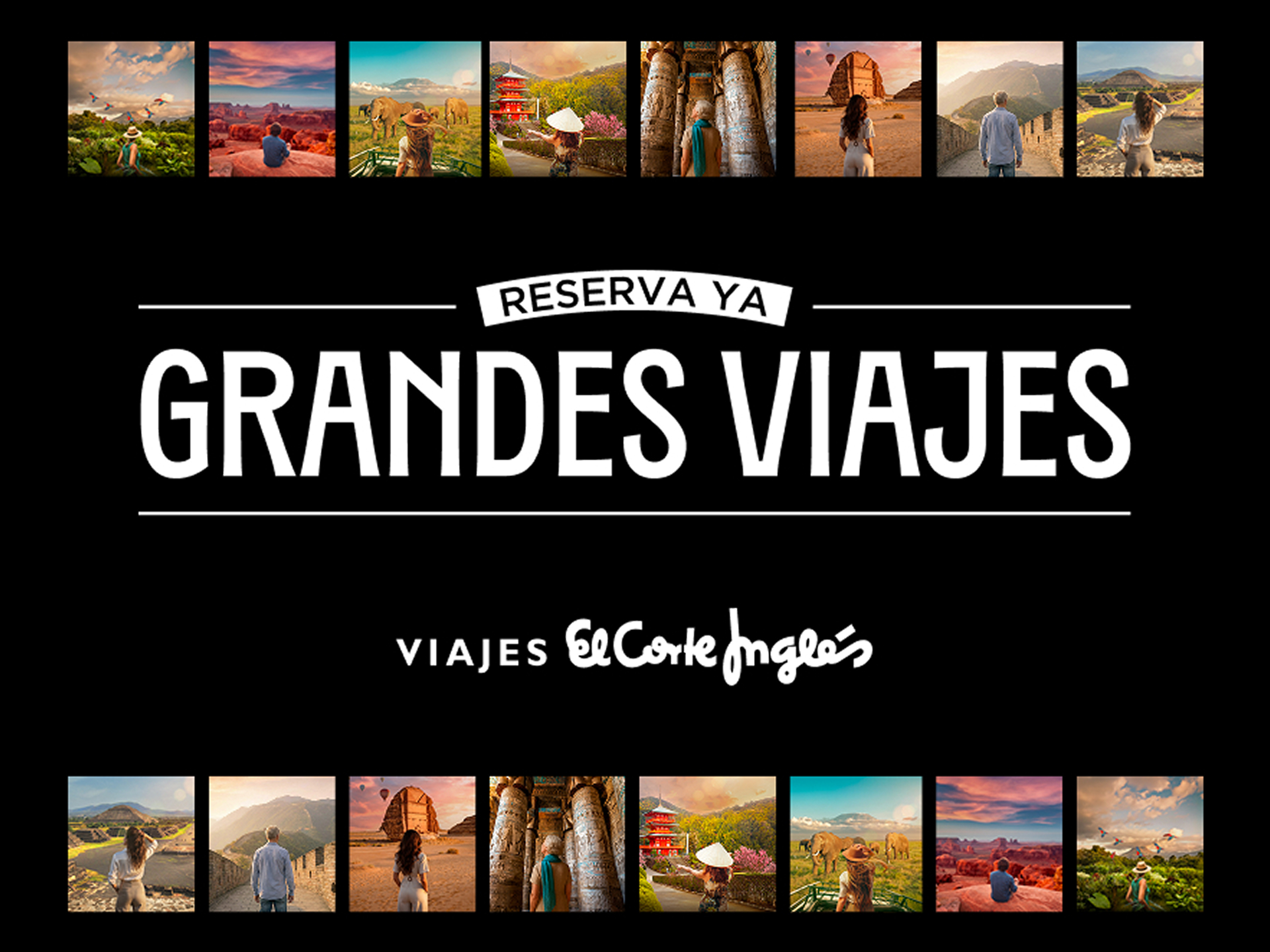 Campaña audiovisual para Viajes El Corte Inglés